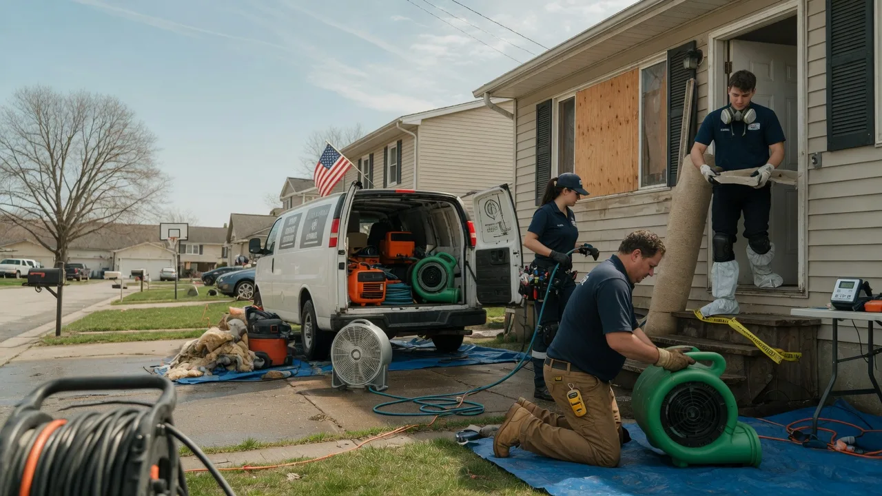 Water Damage Restoration in Rittman, OH near me